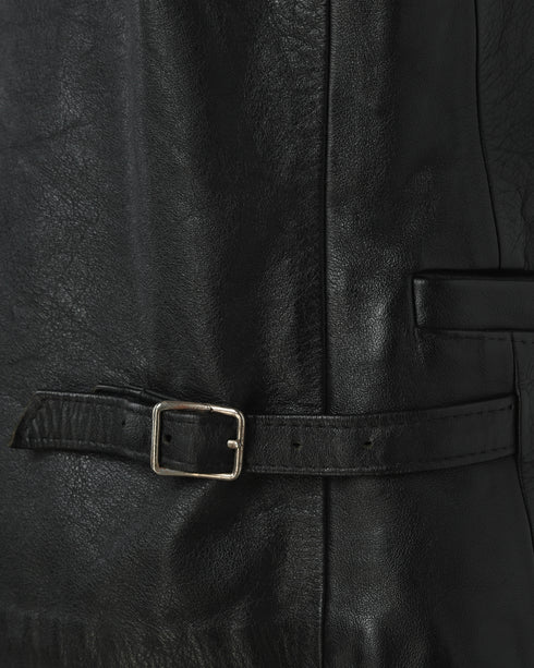 Faux Leather Vest